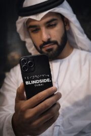 BLINDSIDE. Dubai Signature iPhone Case Black - Image 2