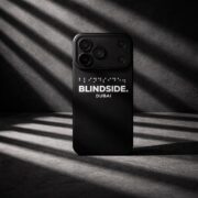 BLINDSIDE. Dubai Signature iPhone Case Black