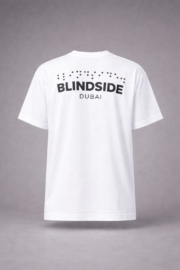 BLINDSIDE. Dubai Signature Women's Tee White - Image 4